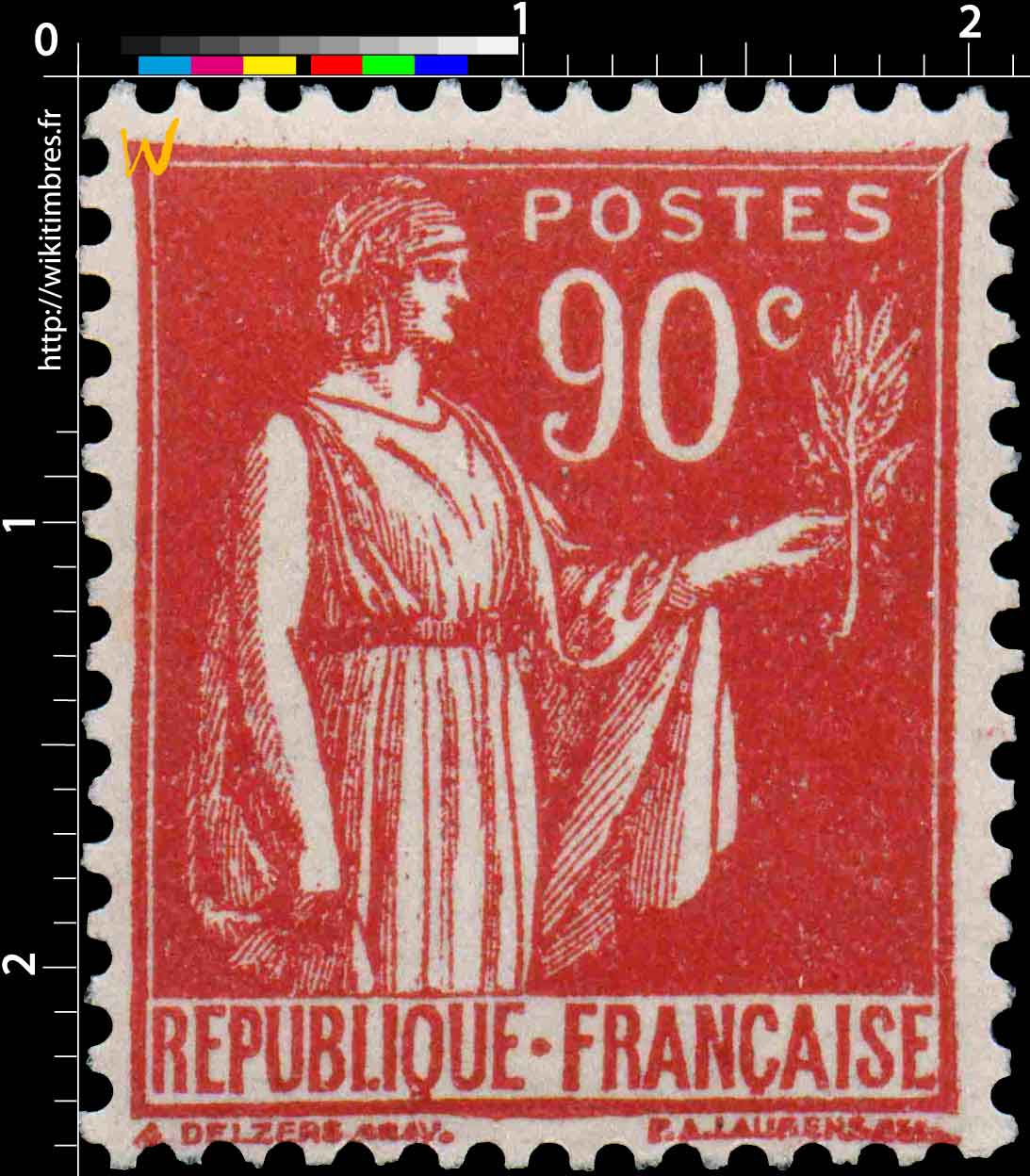 1932 Sans légende particulière - type Paix
