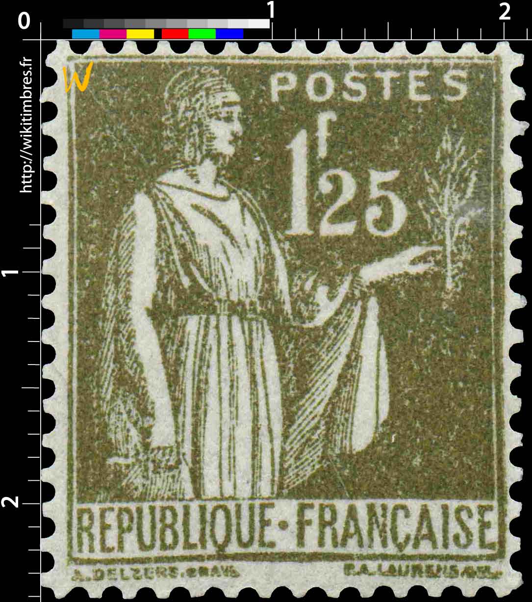 1932 Sans légende particulière - type Paix