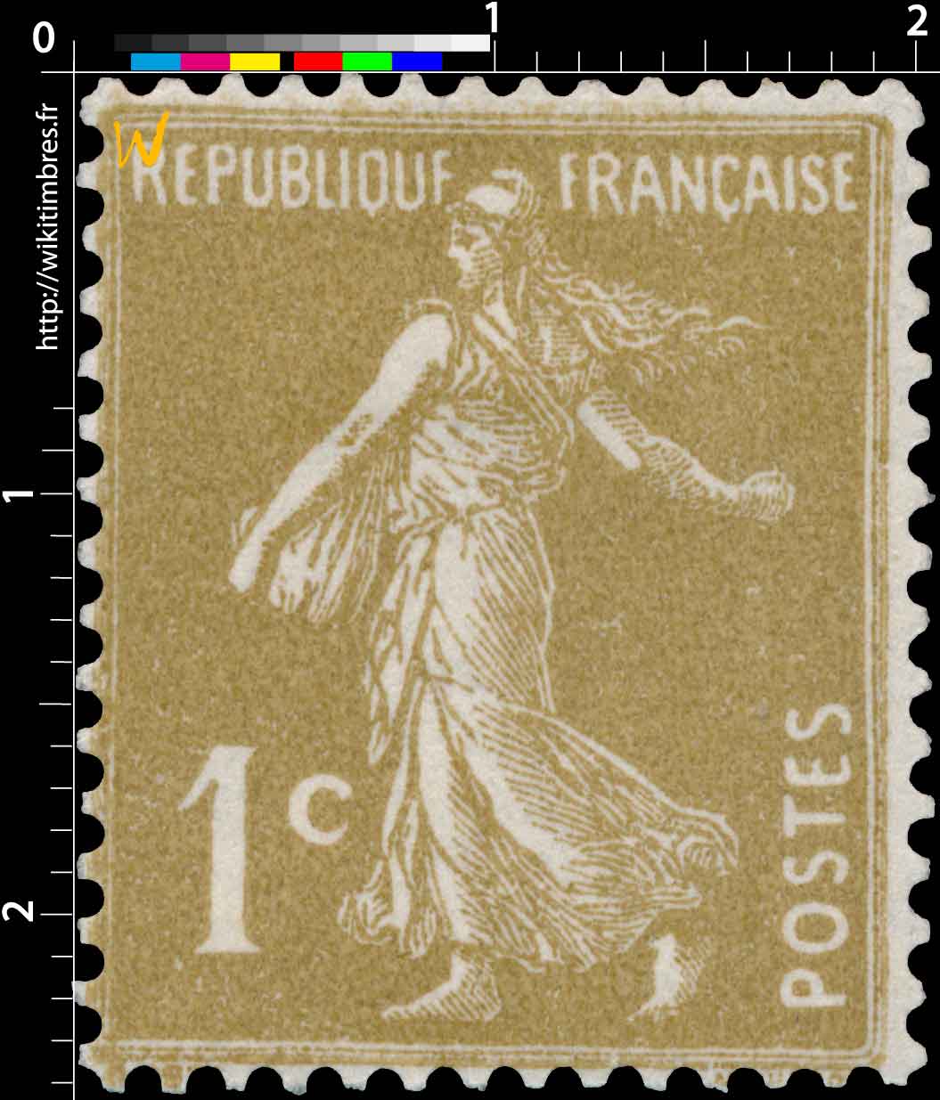 1933 Sans légende particulière - type semeuse camée