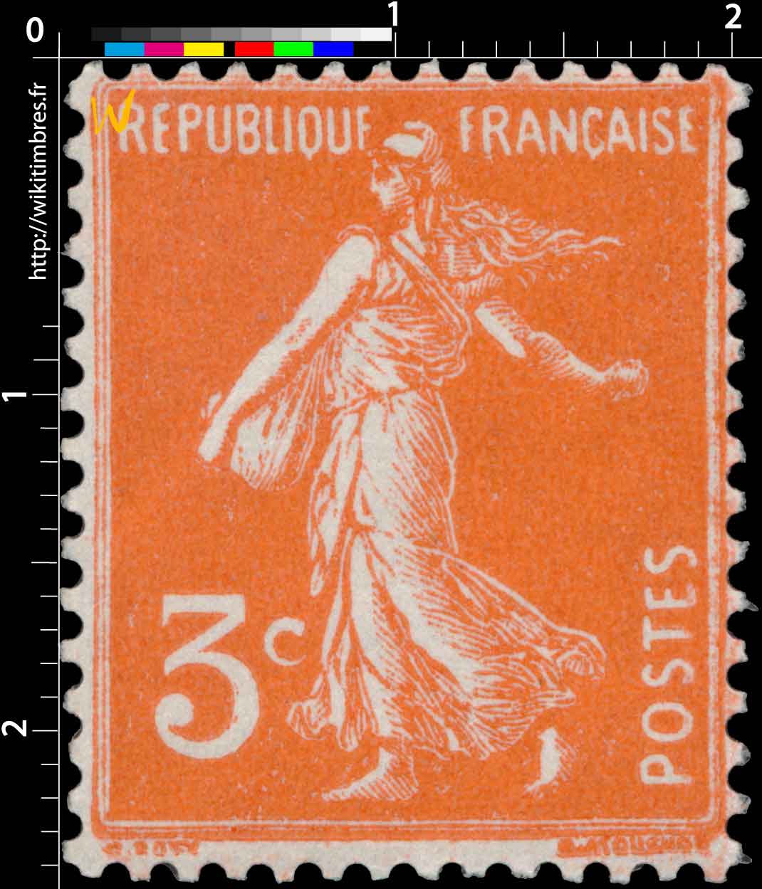 1933 Sans légende particulière - type semeuse camée