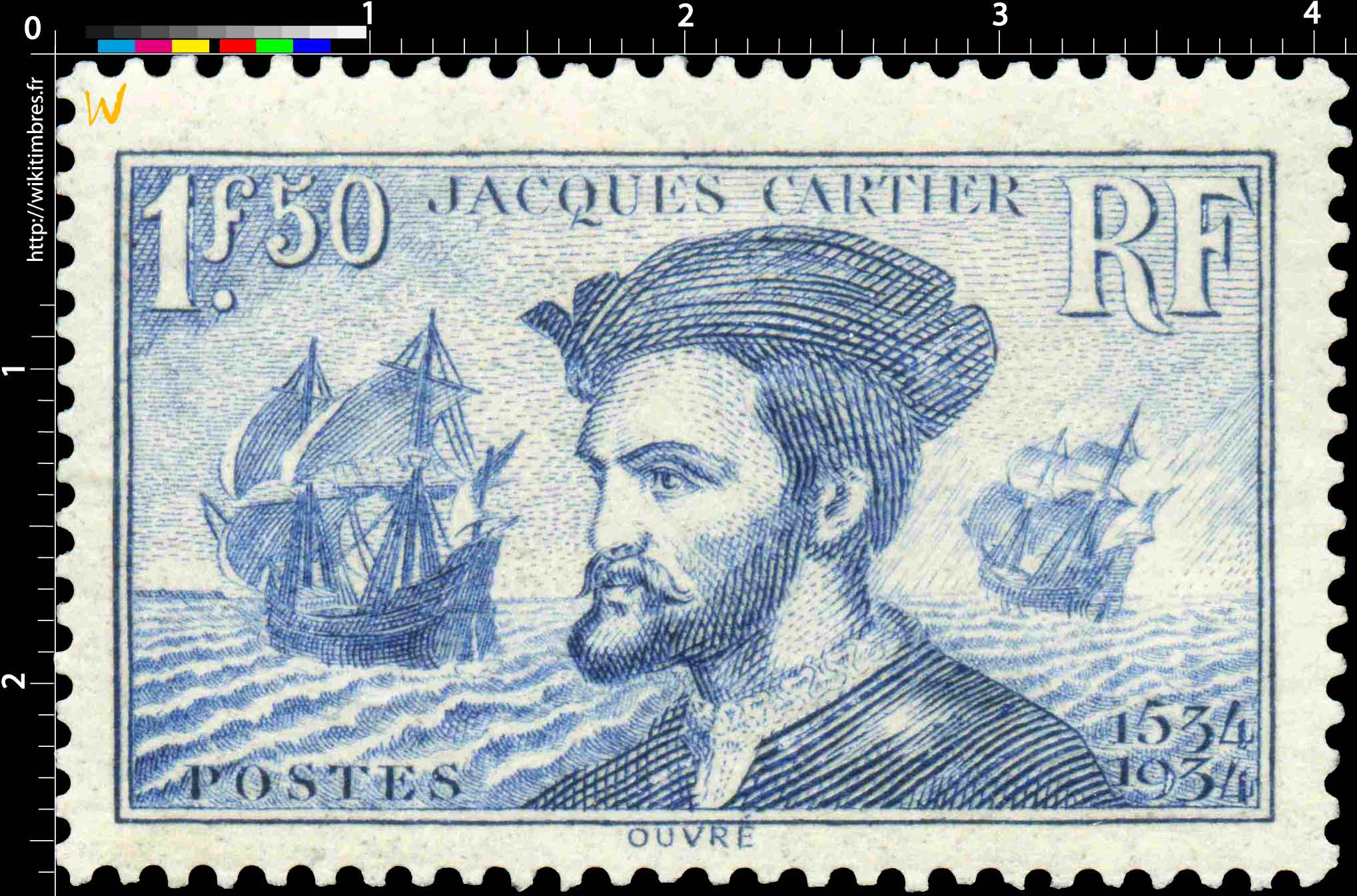 1934 JACQUES CARTIER 1534-1934