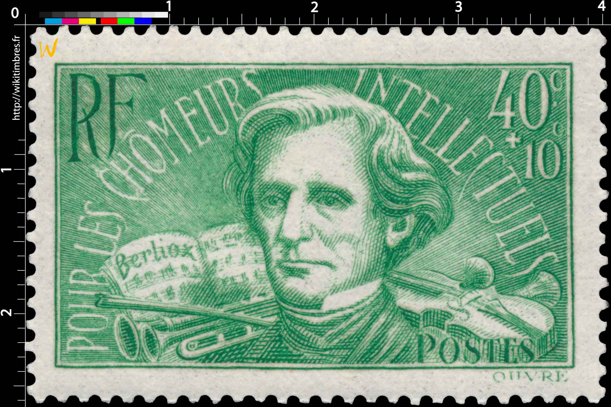 1936 POUR LES CHÔMEURS INTELLECTUELS Berlioz