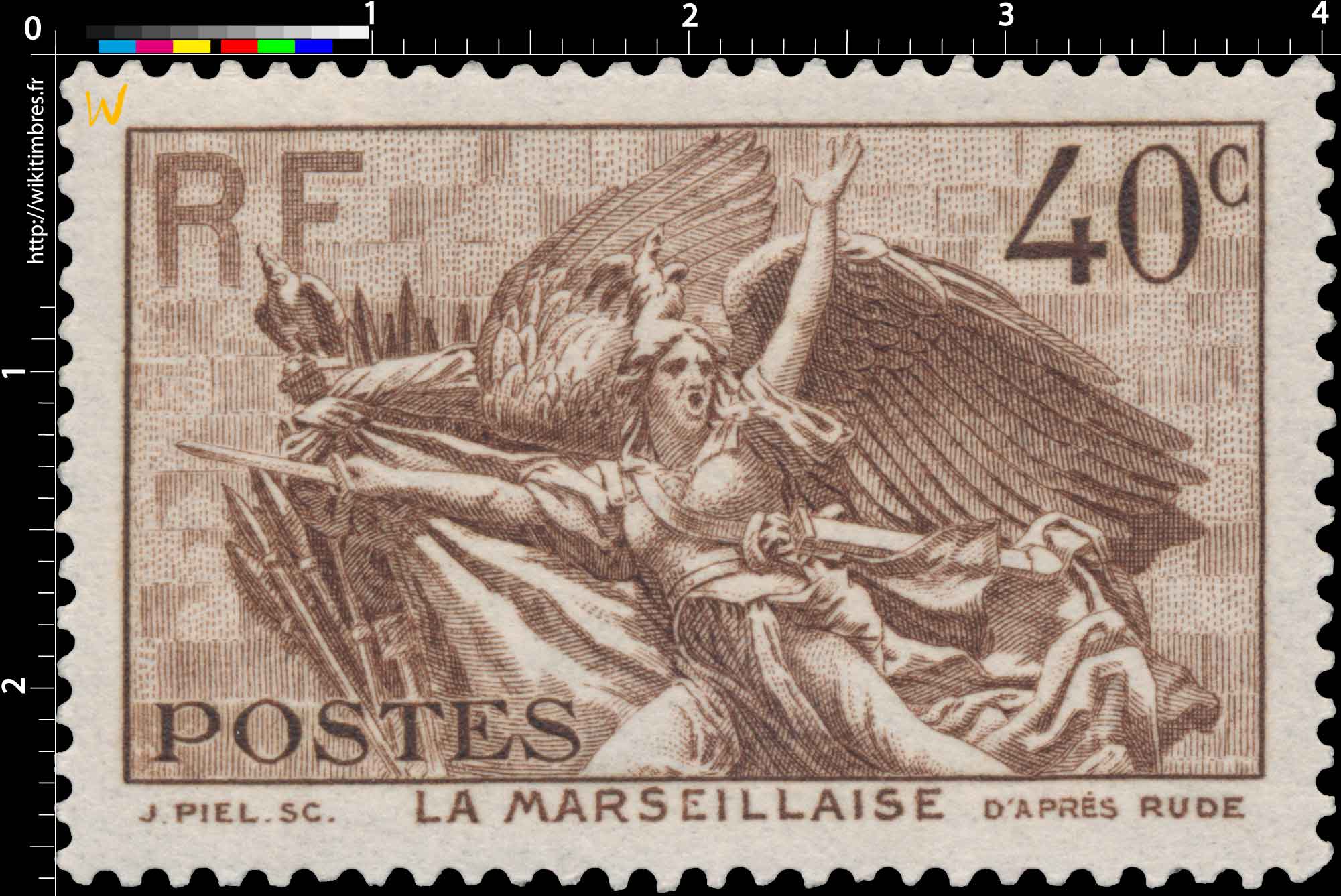 1936 LA MARSEILLAISE D'APRÈS RUDE
