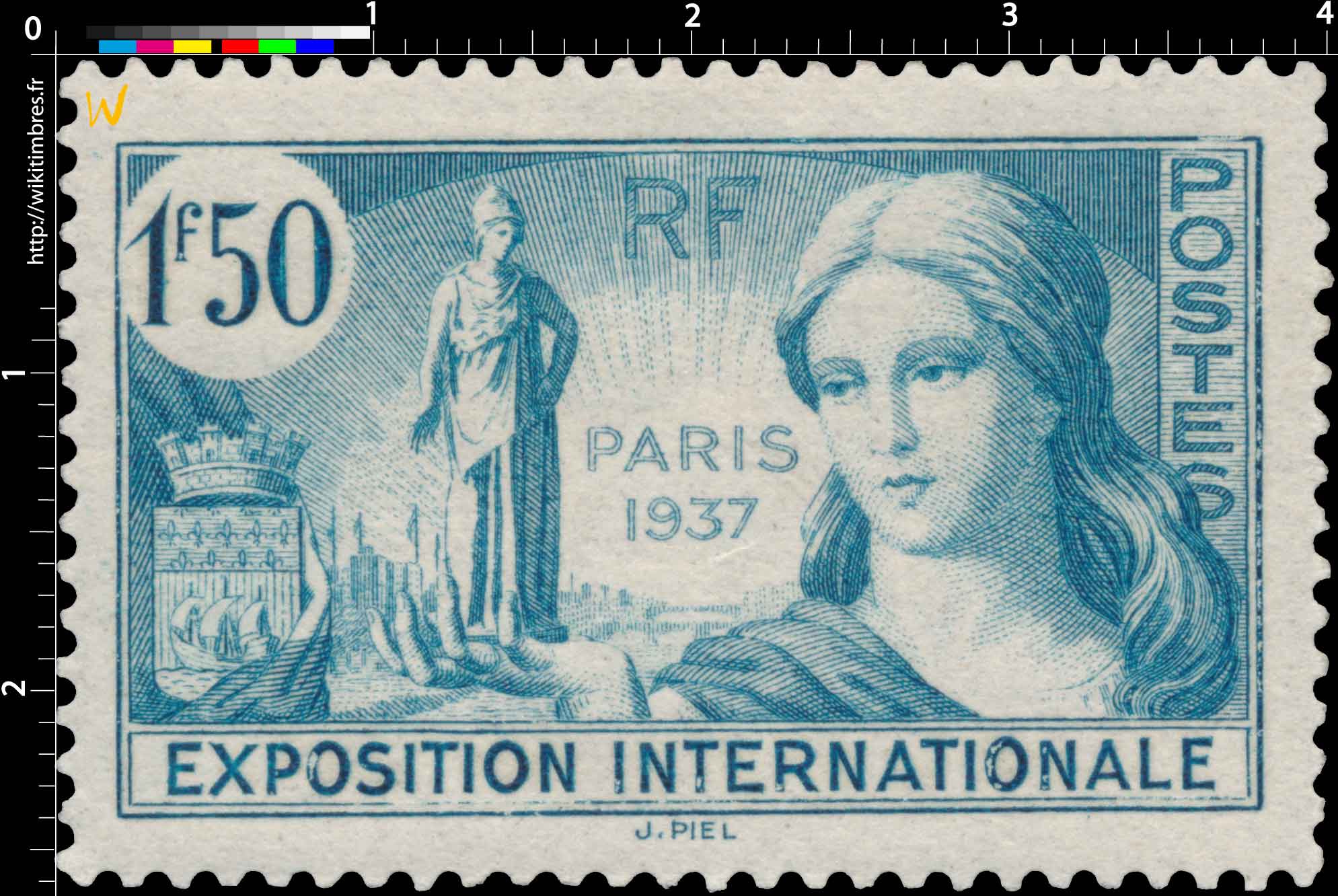 1937 PARIS 1937 EXPOSITION INTERNATIONALE