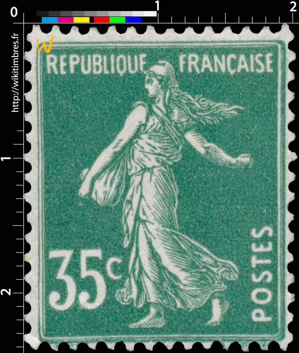 1937 Sans légende particulière - type semeuse camée