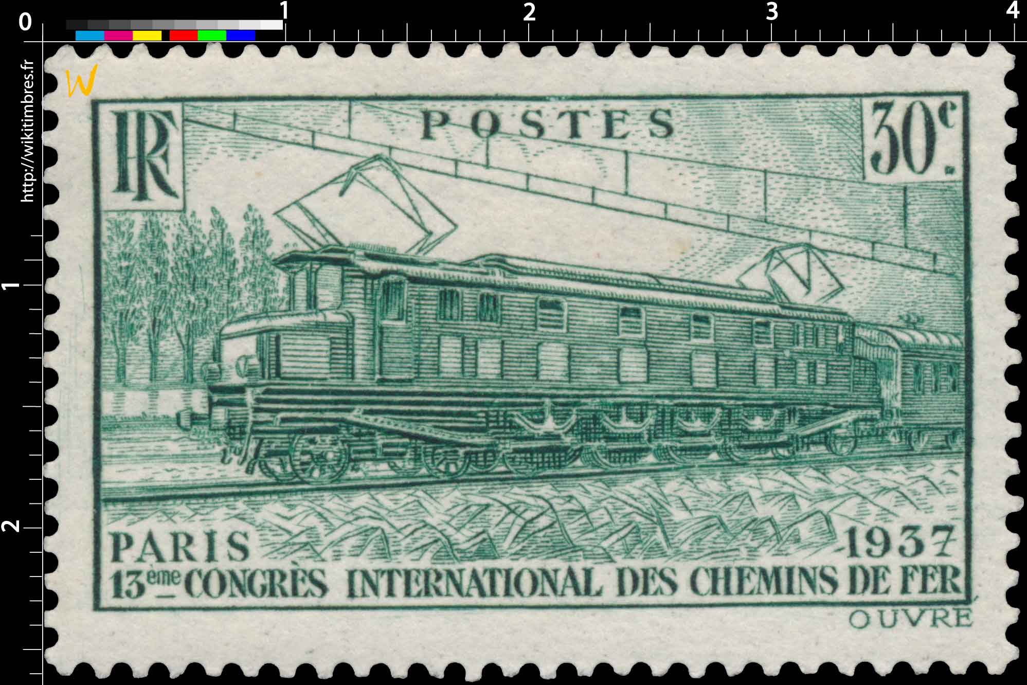 PARIS 1937 13ème CONGRÈS INTERNATIONAL DES CHEMINS DE FER