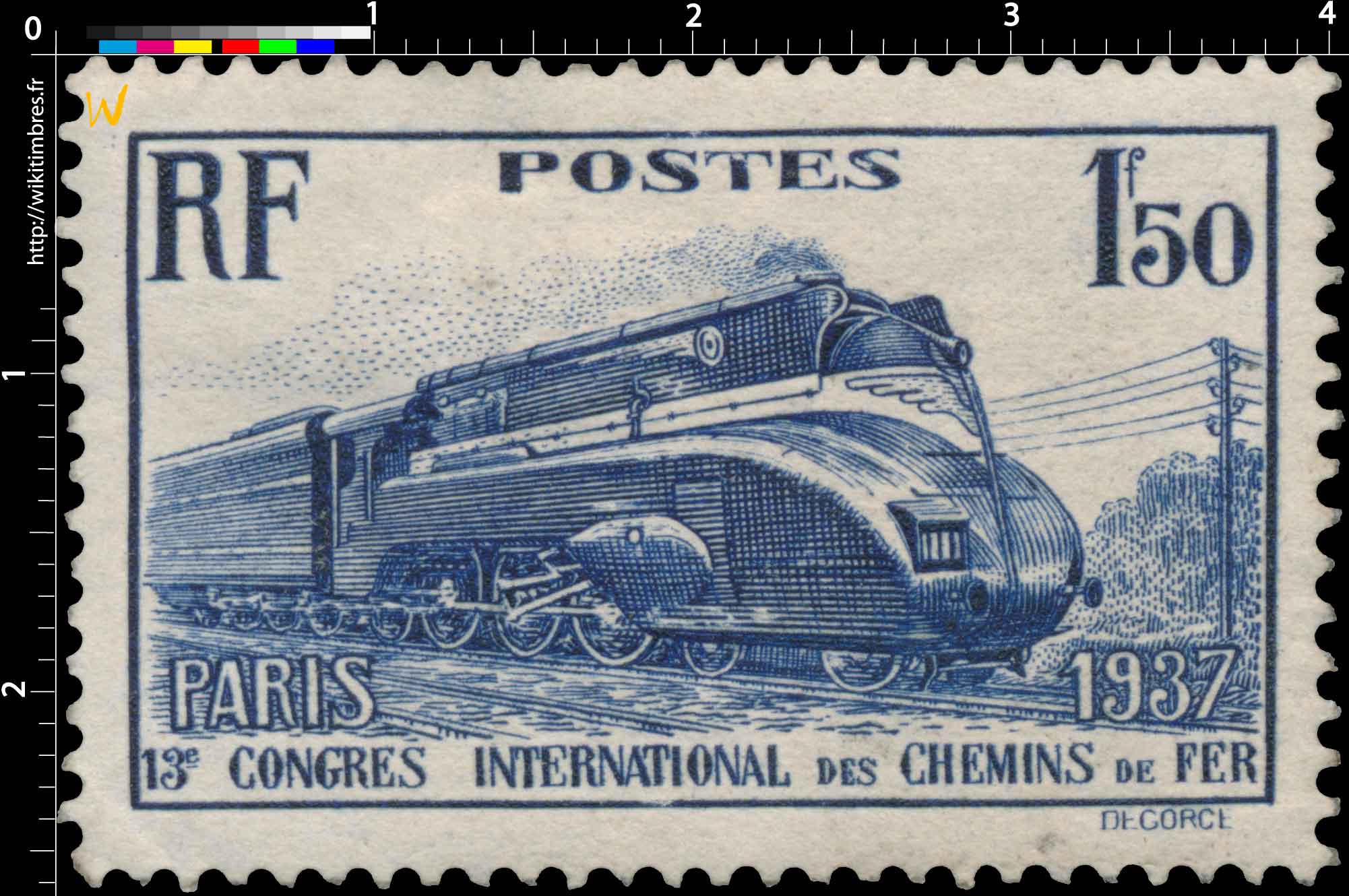 1937 PARIS 1937 13e CONGRES INTERNATIONAL DES CHEMINS DE FER