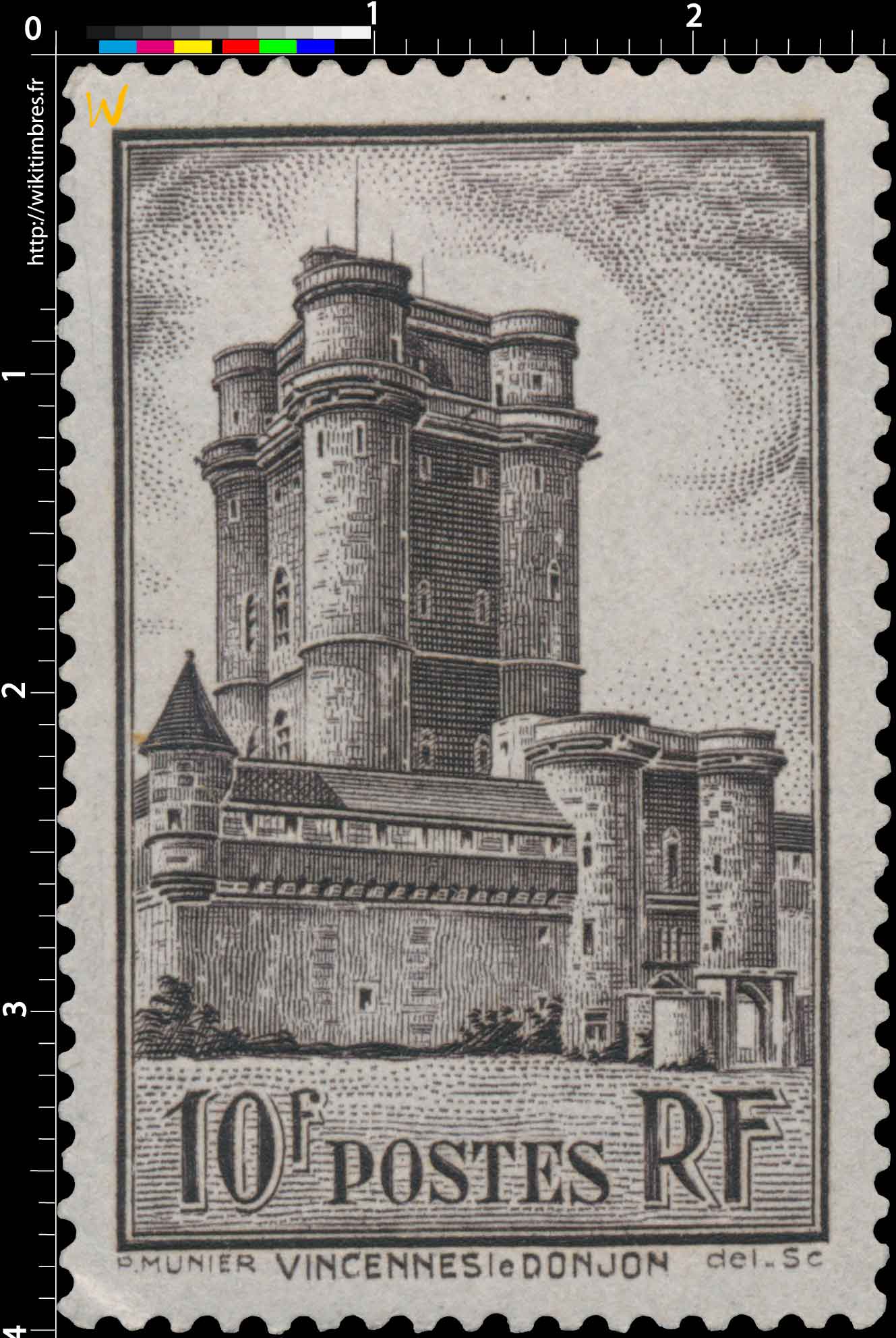 1938 VINCENNES le DONJON