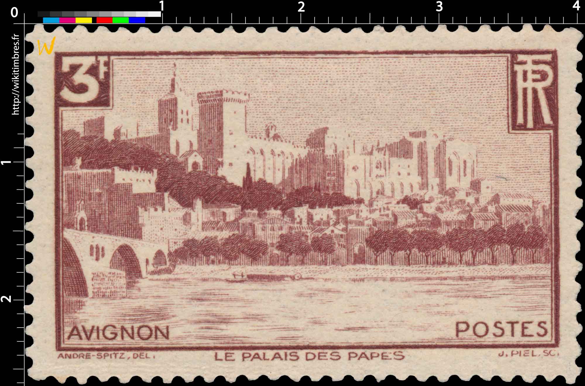 1938 AVIGNON LE PALAIS DES PAPES