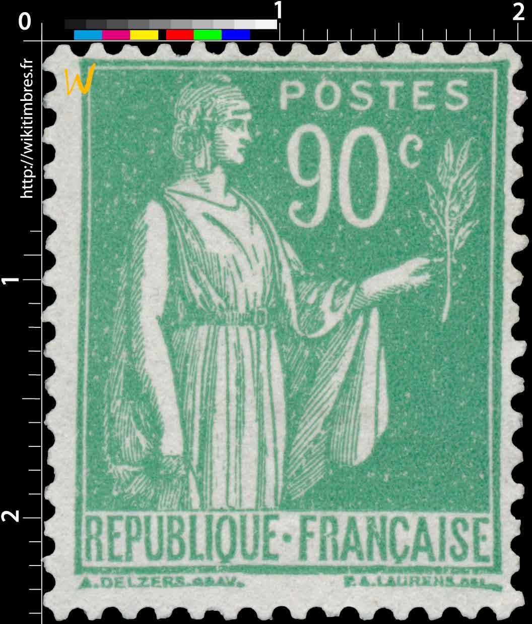 1938 Sans légende particulière - type Paix