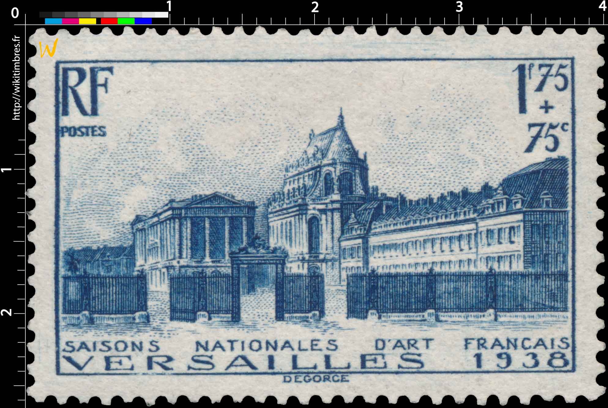 1938 SAISONS NATIONALES D'ART FRANÇAIS VERSAILLES 1938