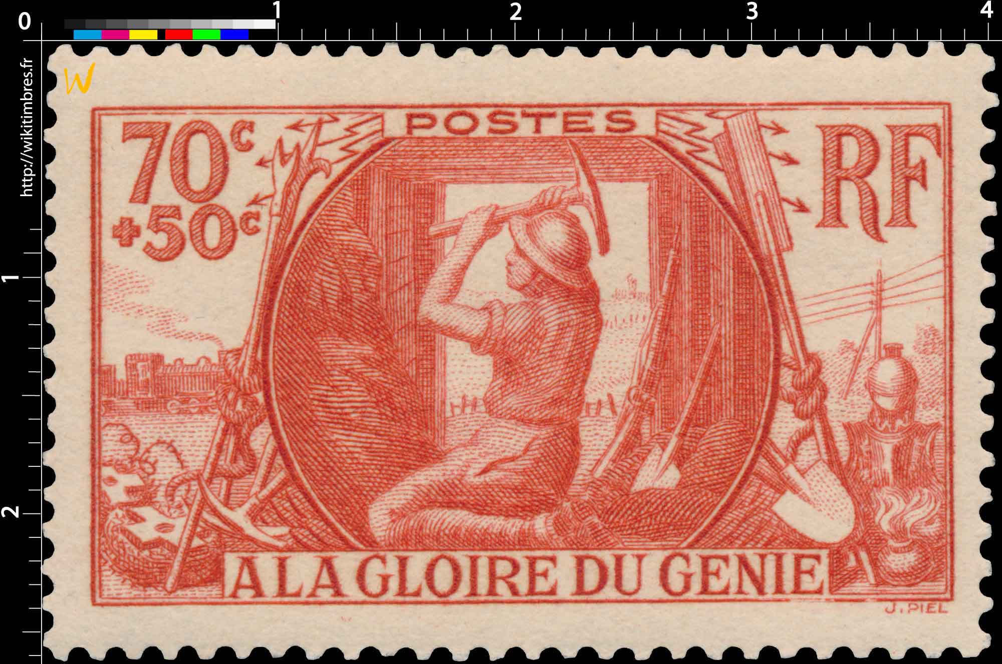 1939 A LA GLOIRE DU GÉNIE