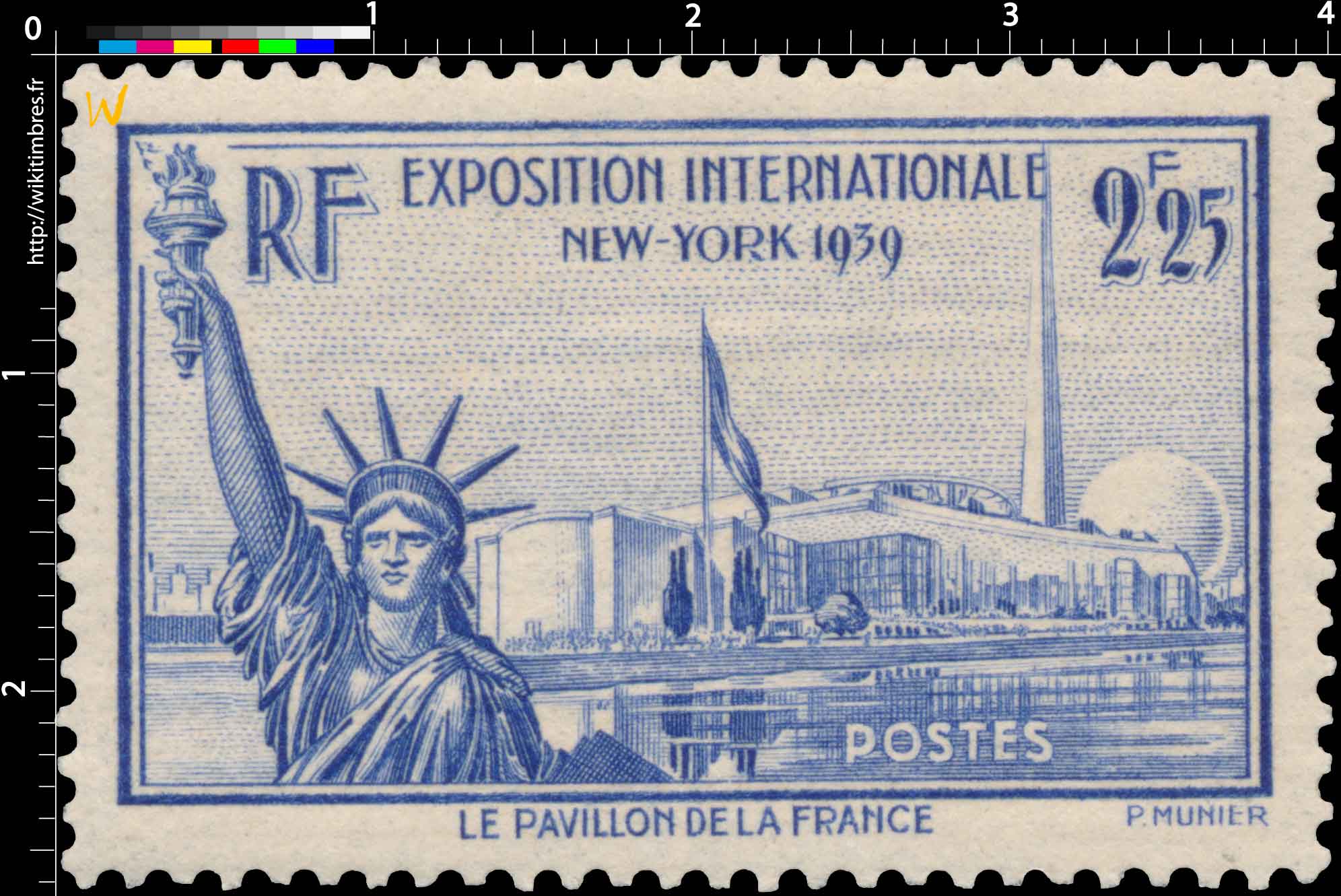 EXPOSITION INTERNATIONALE NEW-YORK 1939 LE PAVILLON DE LA FRANCE
