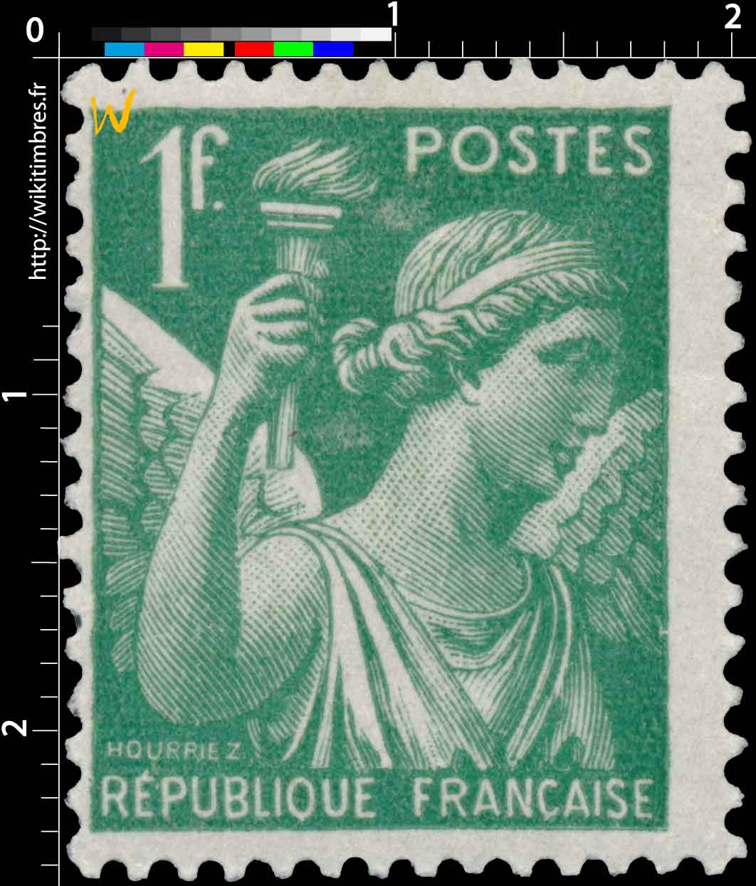 1939 Sans légende particulière - type iris