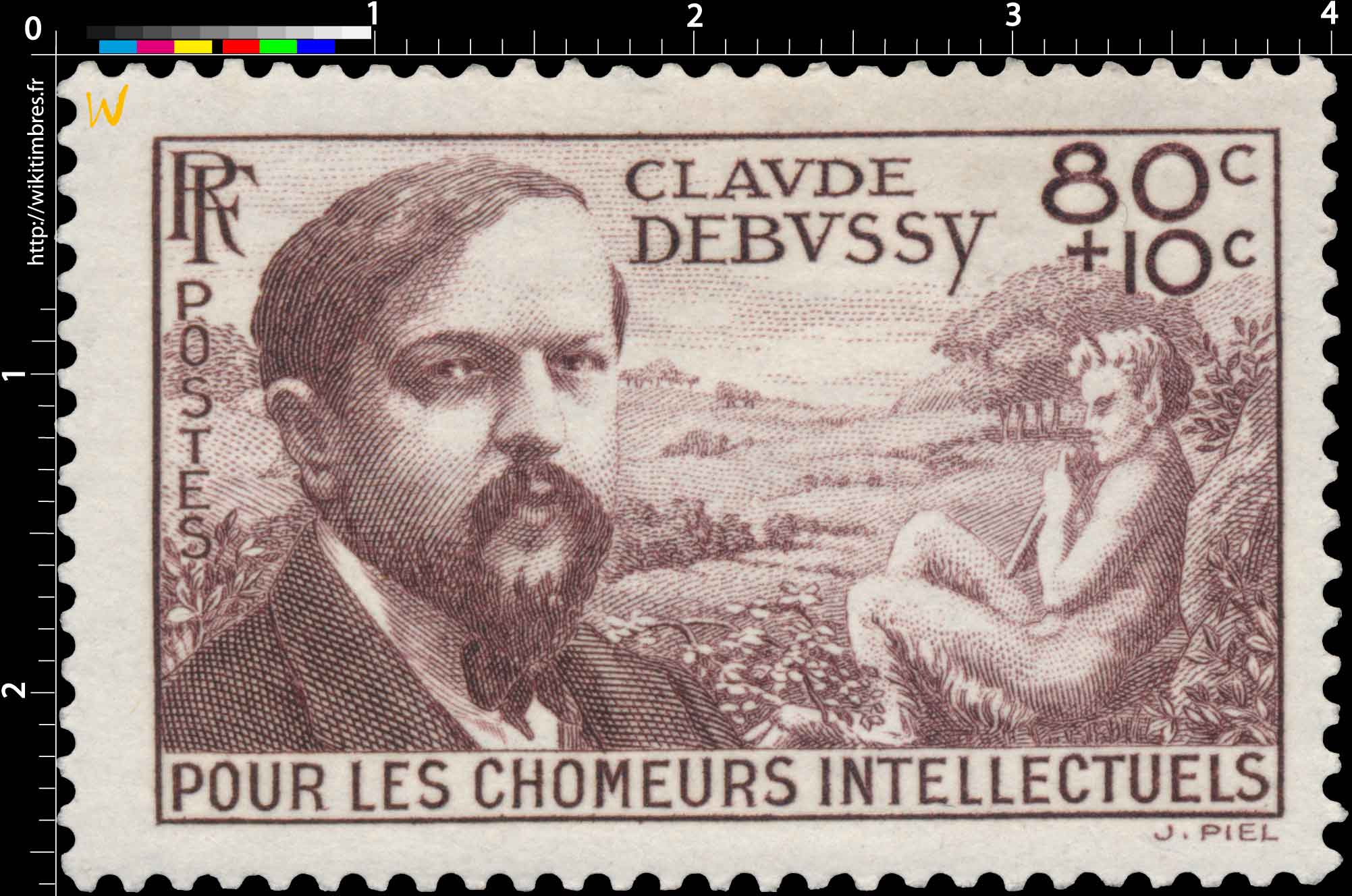 1940 POUR LES CHÔMEURS INTELLECTUELS CLAUDE DEBUSSY