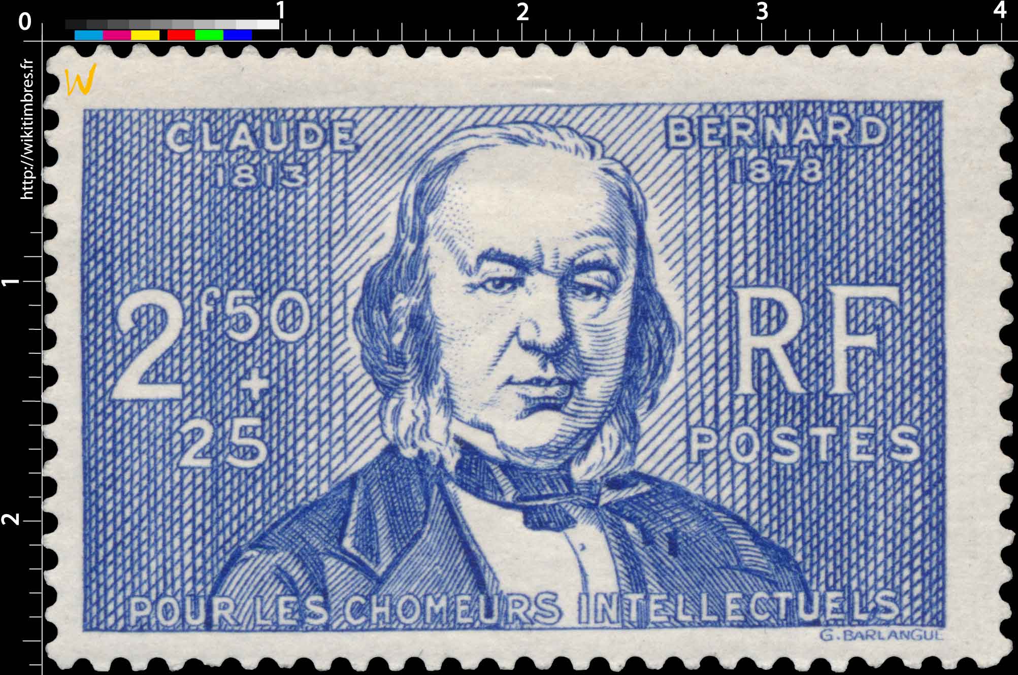 POUR LES CHÔMEURS INTELLECTUELS CLAUDE BERNARD 1813-1878