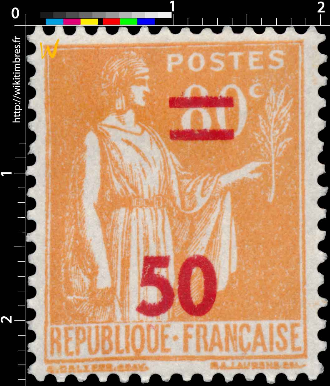 1941 Sans légende particulière - type Paix