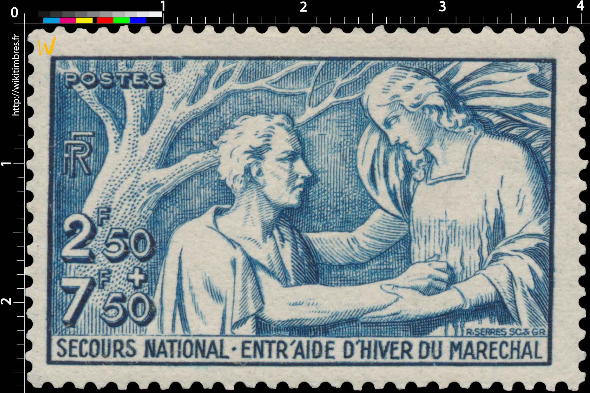 1941 SECOURS NATIONAL-ENTR'AIDE D'HIVER DU MARÉCHAL