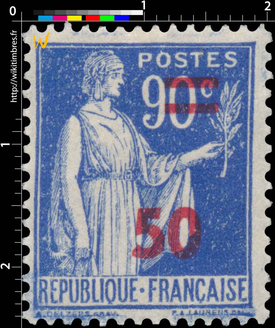 1941 Sans légende particulière - type Paix