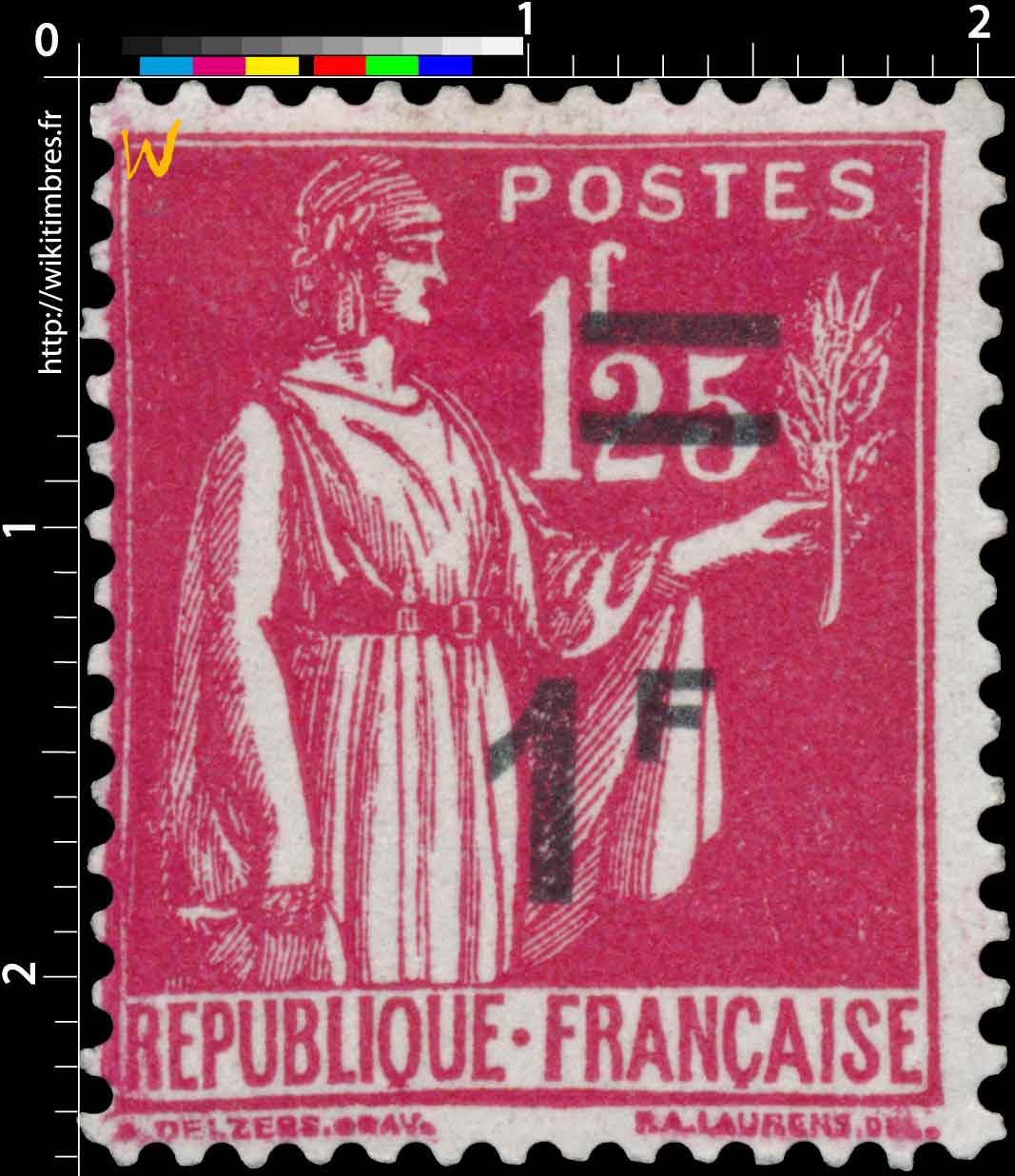 1941 Sans légende particulière - type Paix