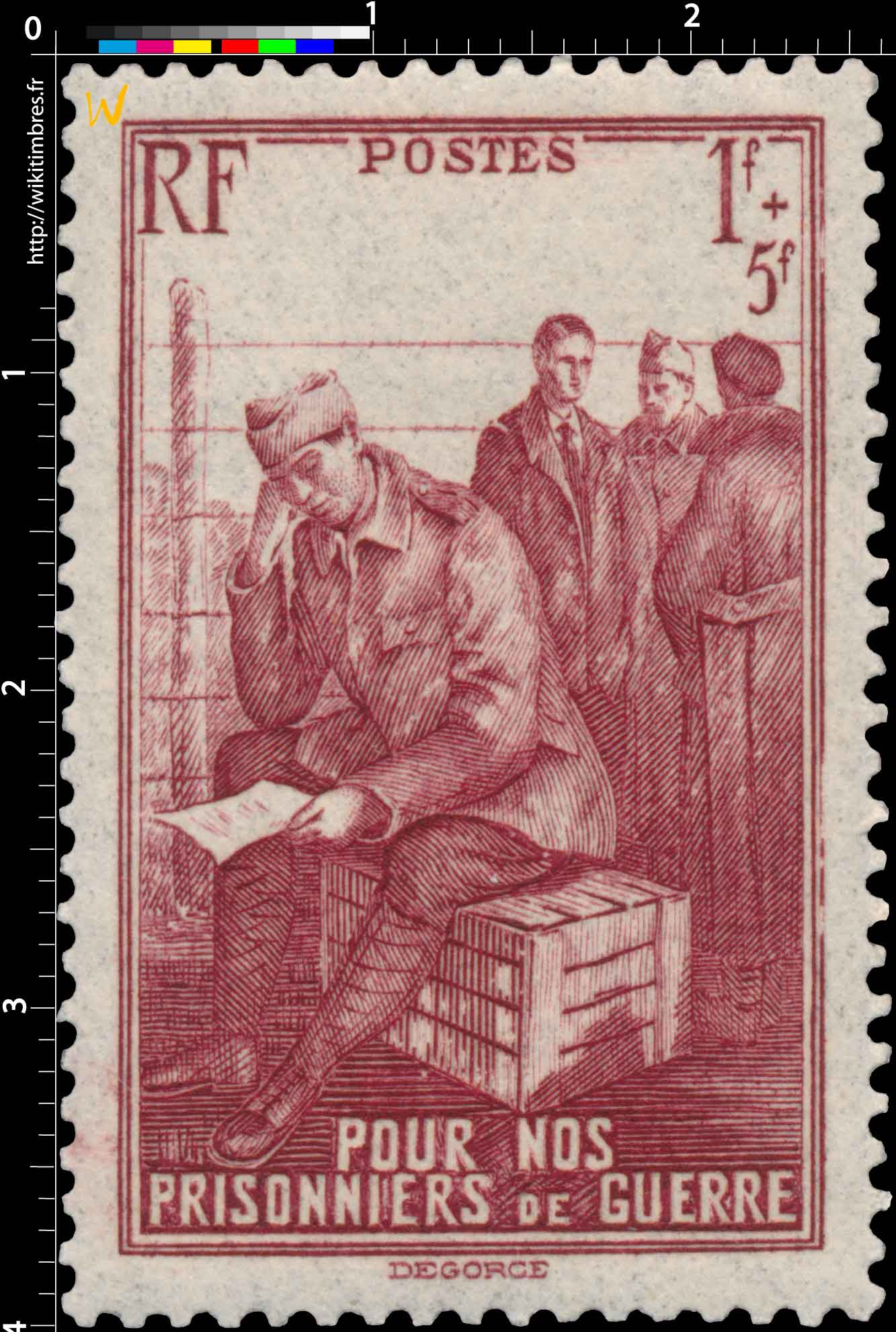 1941 POUR NOS PRISONNIERS de GUERRE