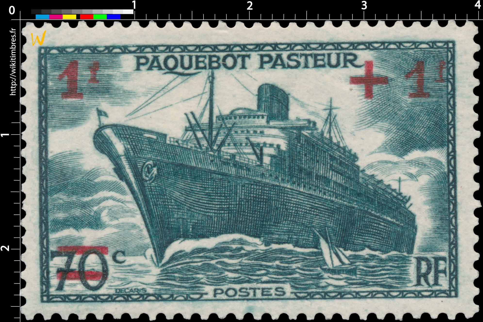 1941 PAQUEBOT PASTEUR