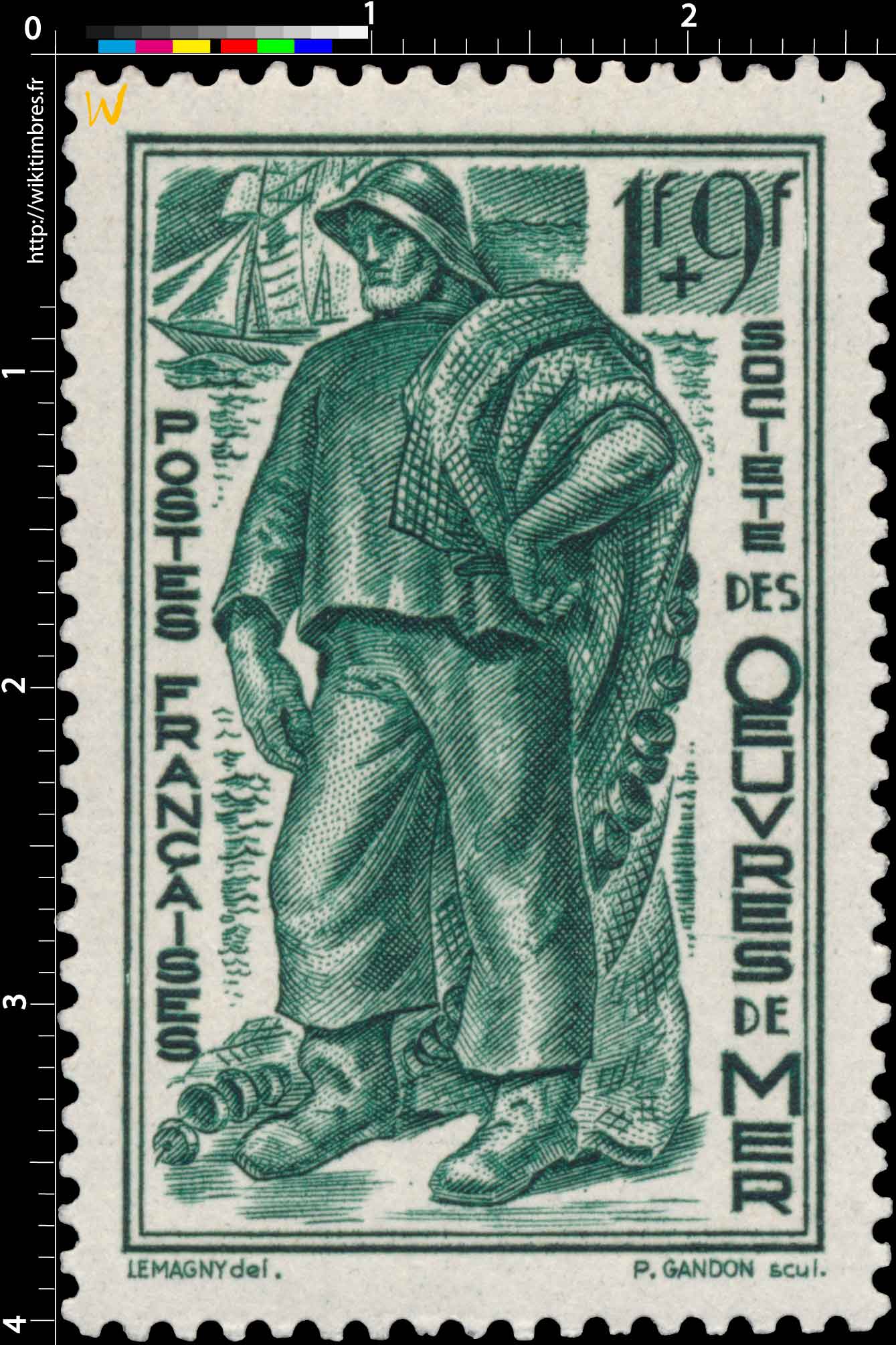 1941 SOCIÉTÉ DES ŒUVRES DE MER