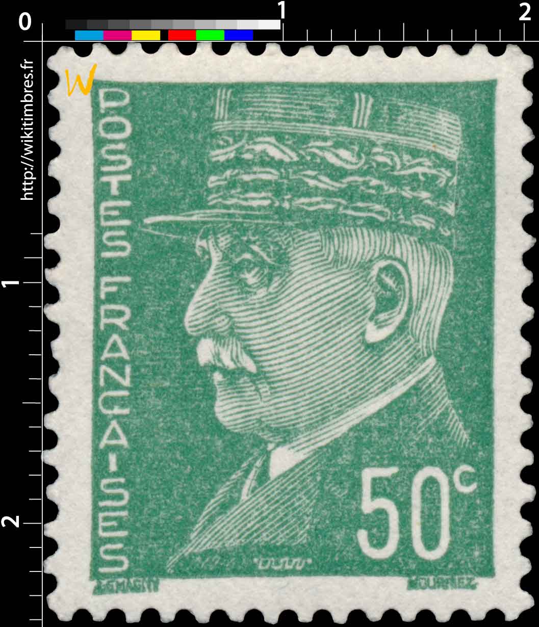 1941 Sans légende particulière - type Hourriez