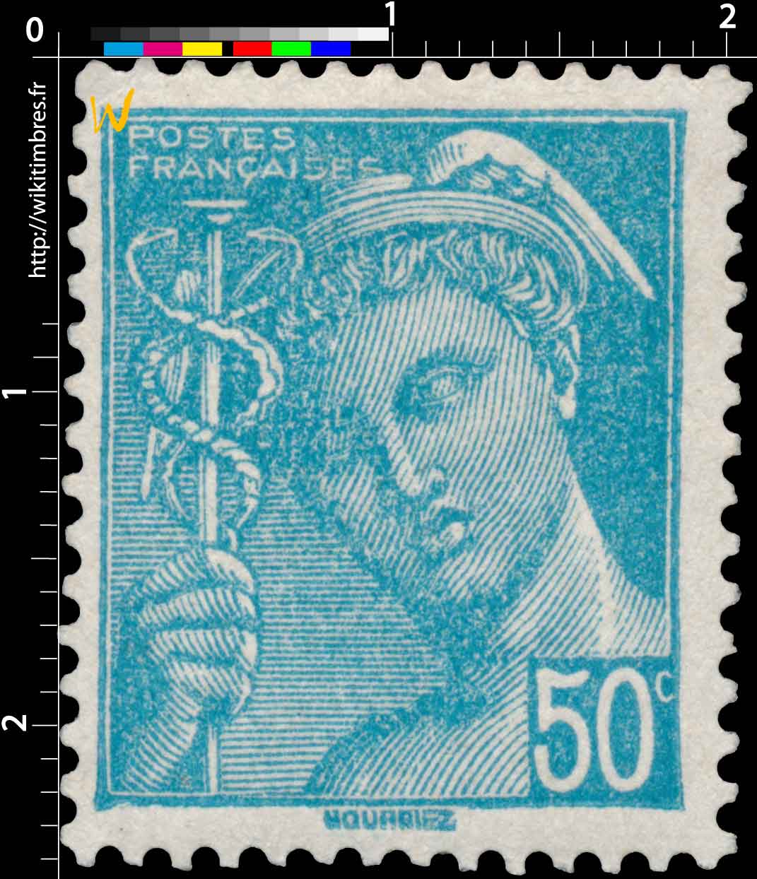 1942 Sans légende particulière - type mercure