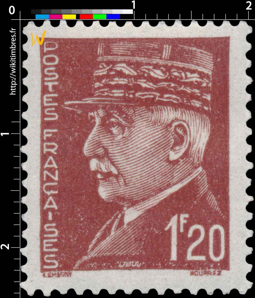 1942 Sans légende particulière - type Hourriez