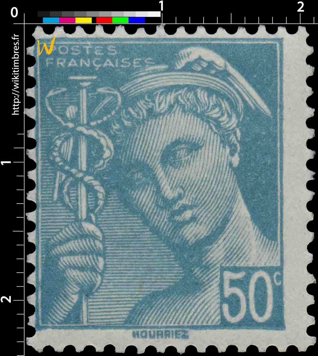 1942 Sans légende particulière - type mercure