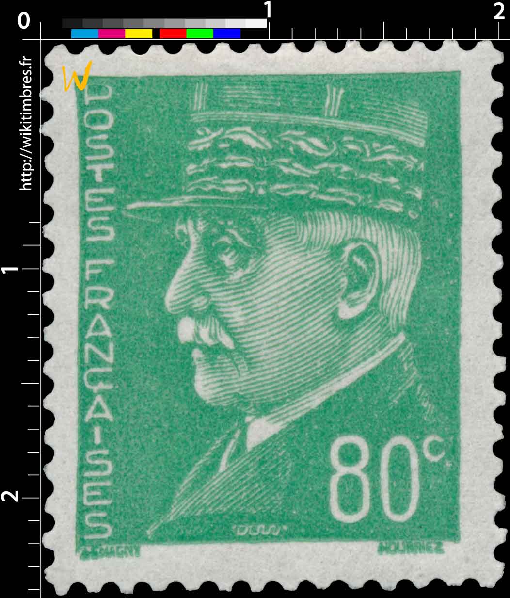 1942 Sans légende particulière - type Hourriez