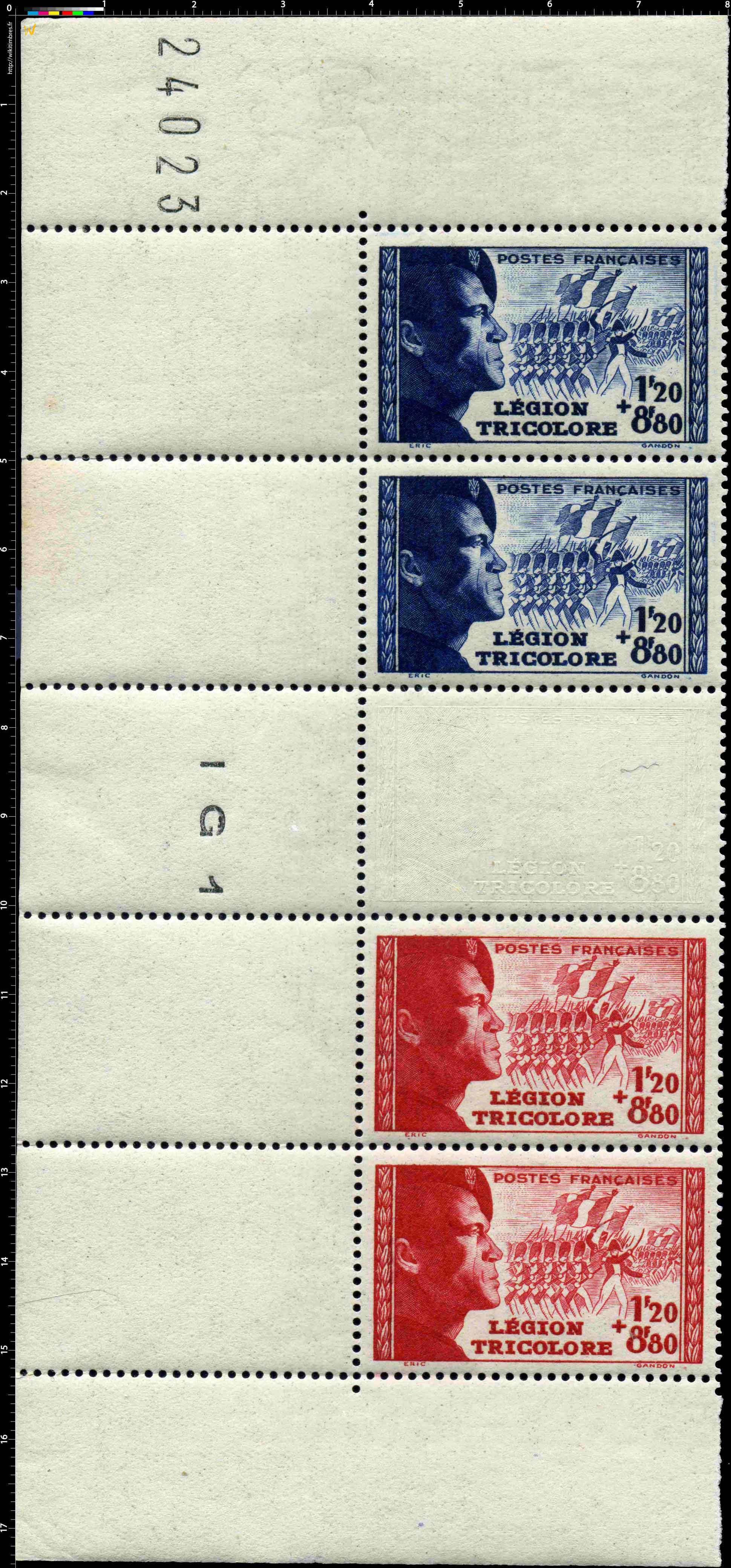 1942 LÉGION TRICOLORE