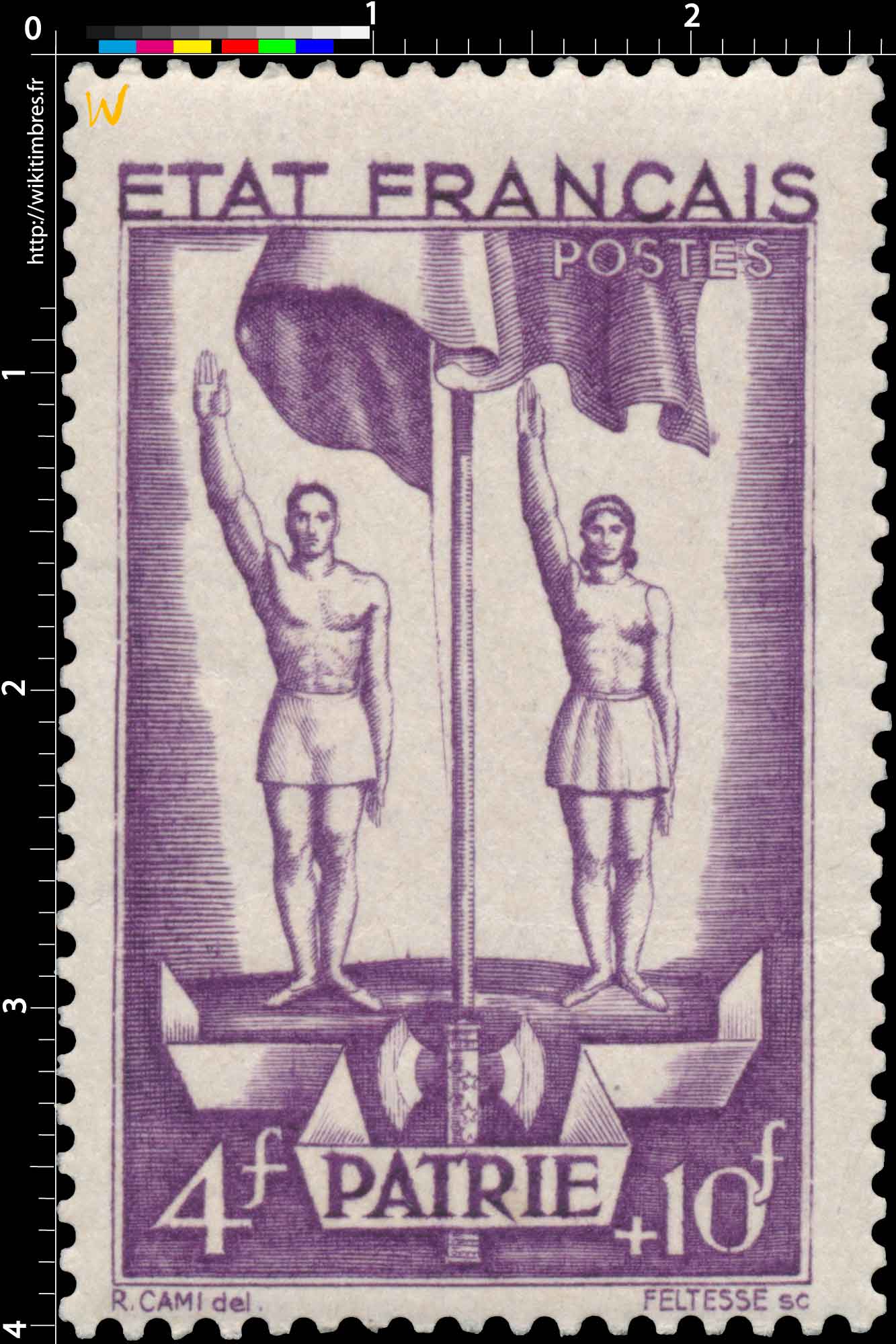 1943 ÉTAT FRANÇAIS PATRIE
