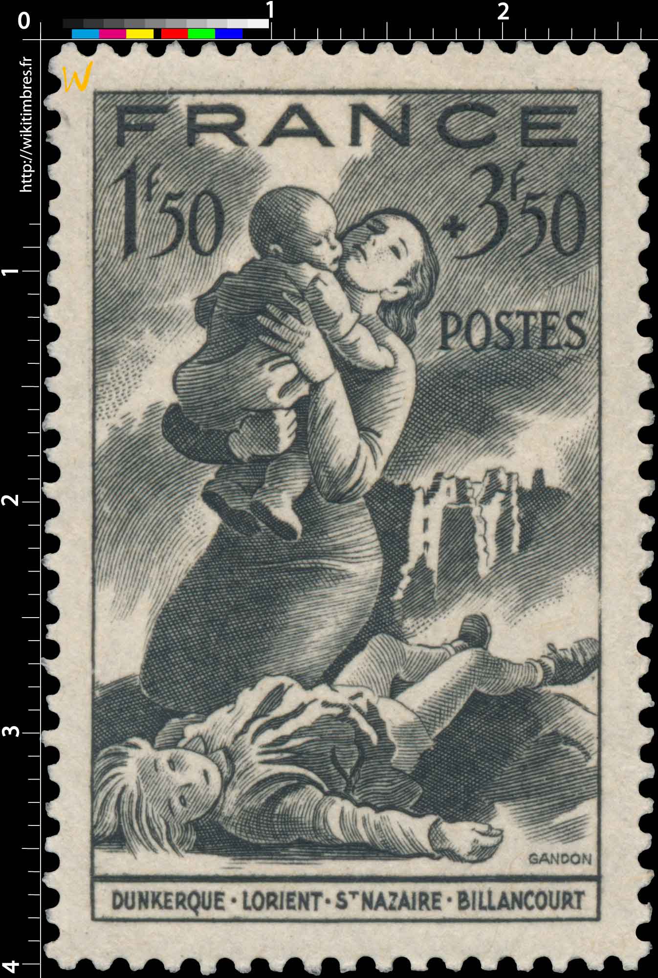 1943 DUNKERQUE - LORIENT - St-NAZAIRE - BILLANCOURT