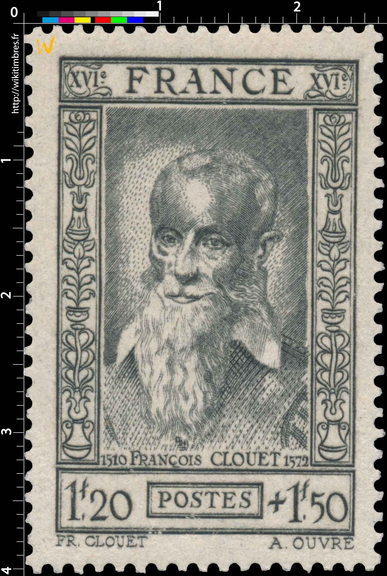 1943 FRANÇOIS CLOUET 1510 -1572