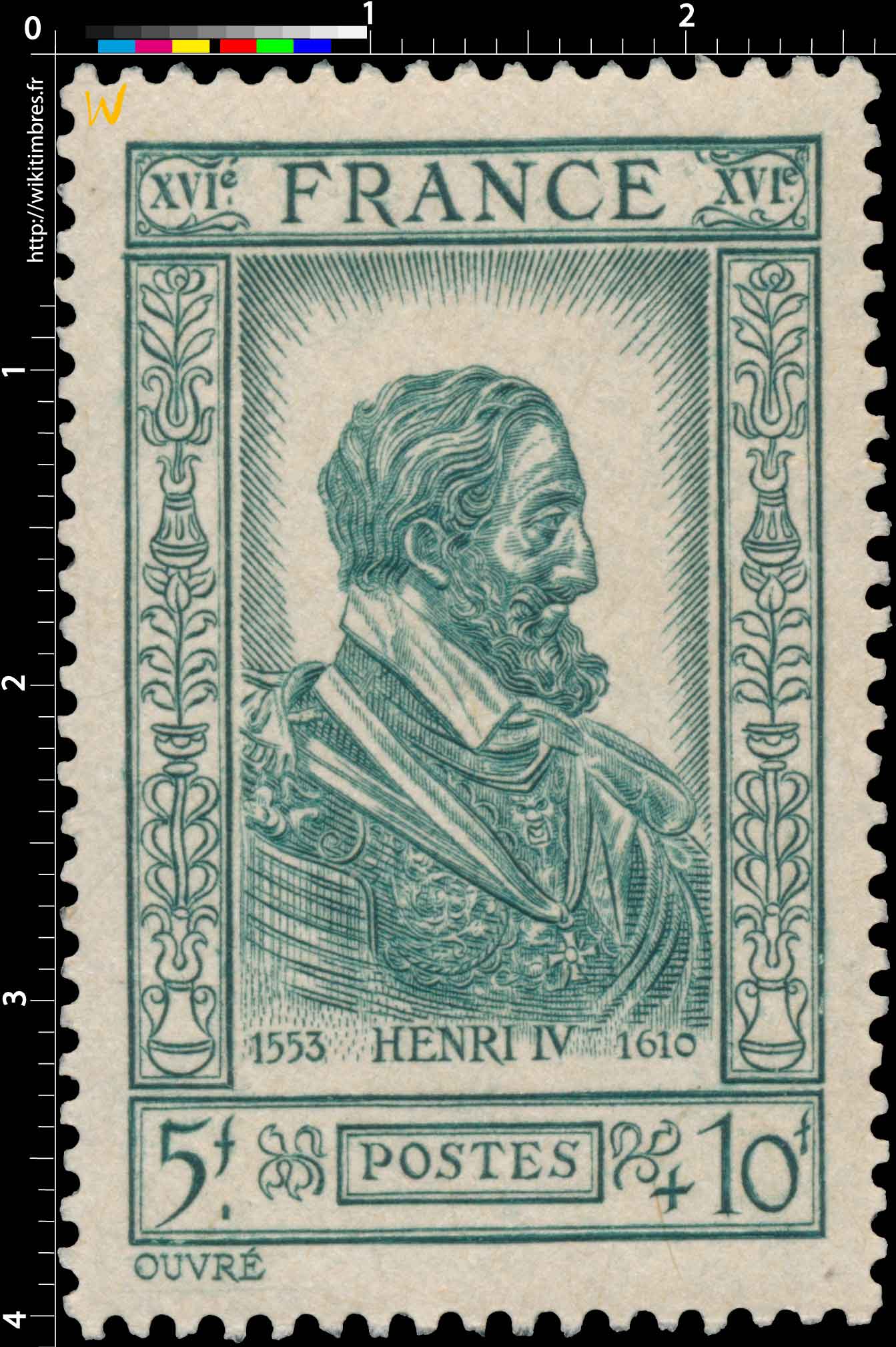 1943 HENRI IV 1553-1610