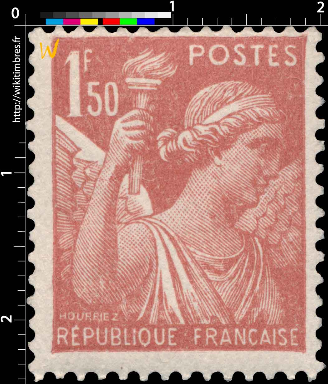1944 Sans légende particulière - type iris
