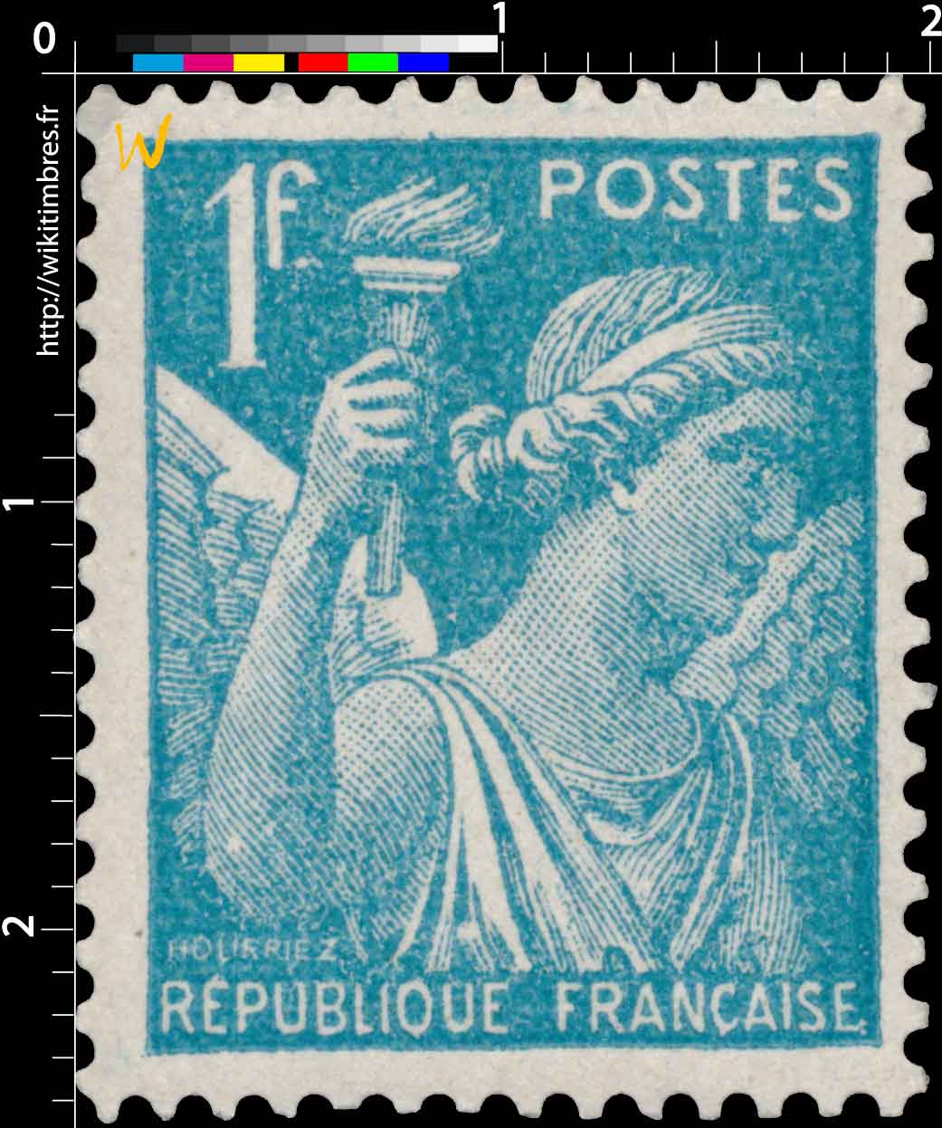 1944 Sans légende particulière - type iris