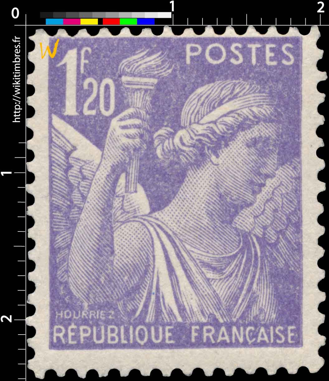 1944 Sans légende particulière - type iris