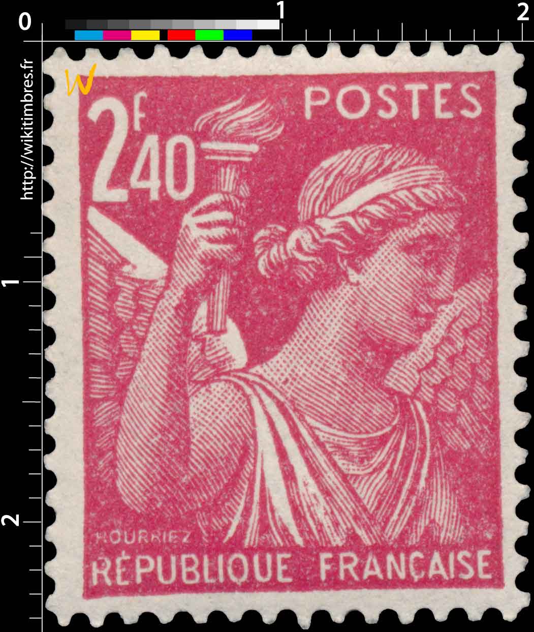 1944 Sans légende particulière - type iris