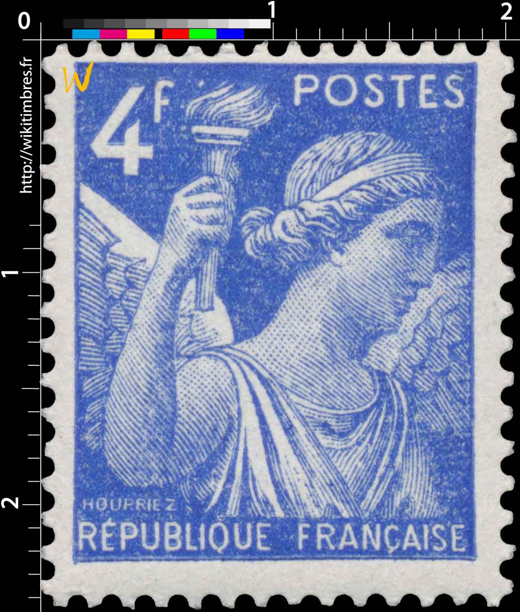 1944 Sans légende particulière - type iris