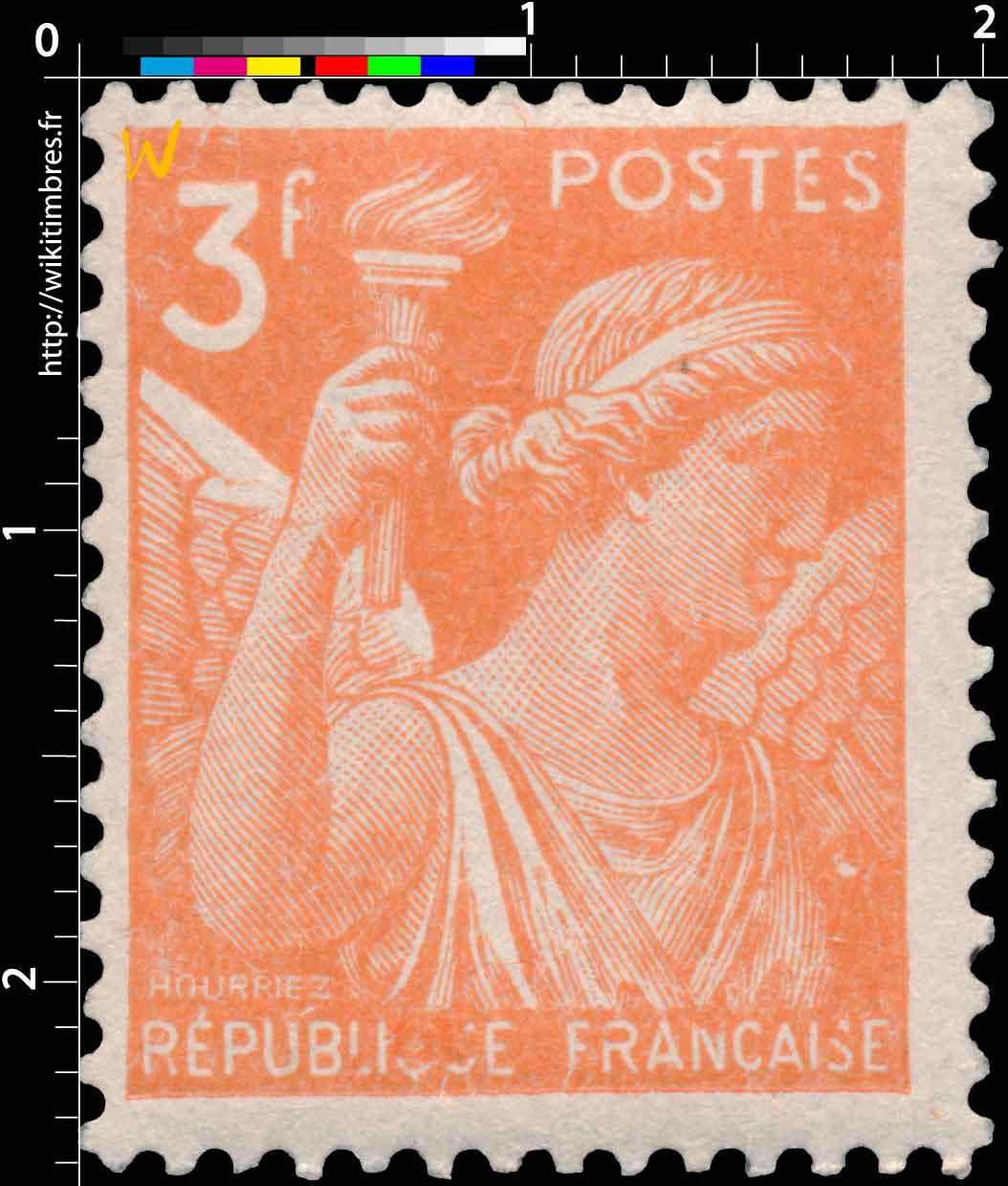 1944 Sans légende particulière - type iris
