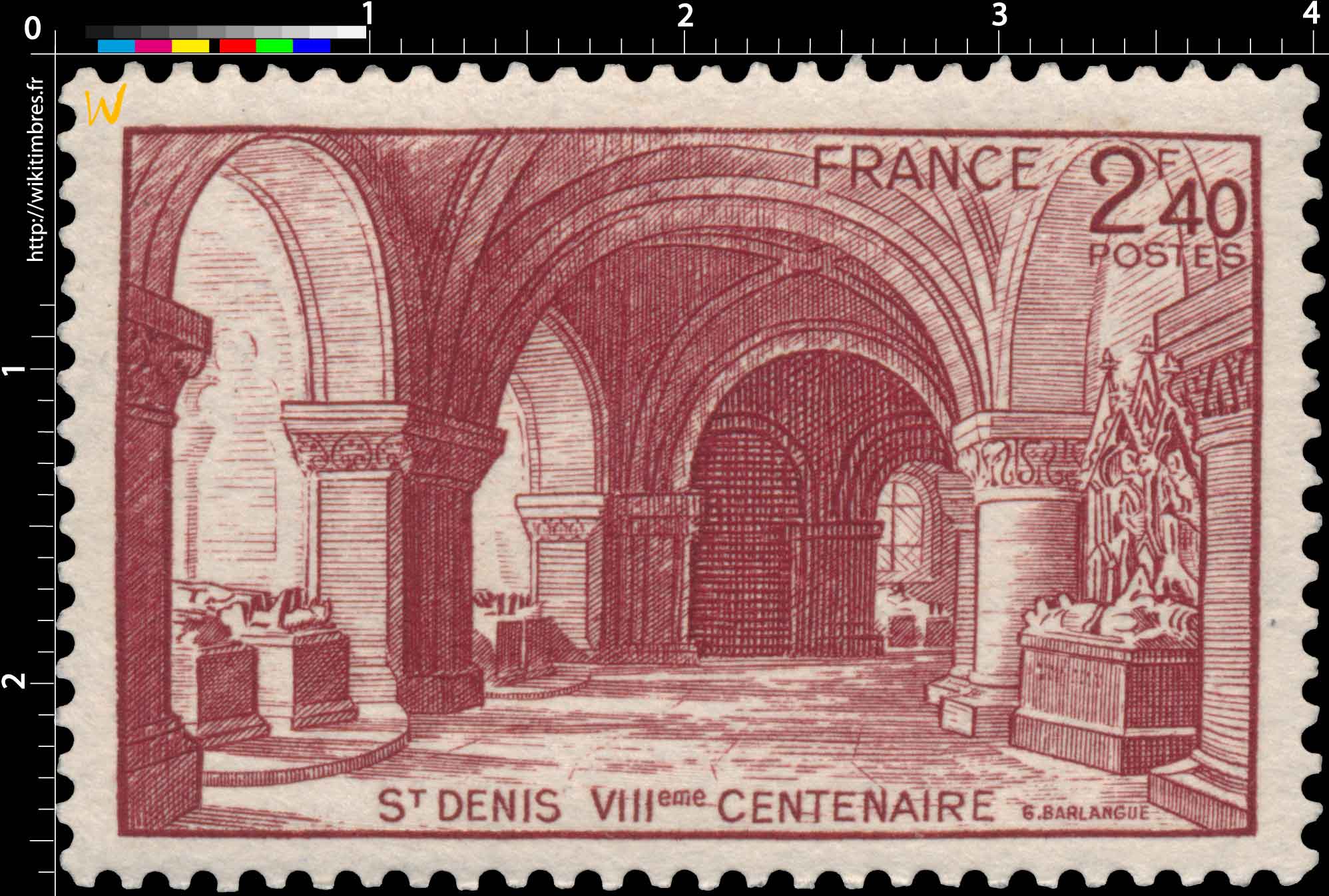 1944 ST DENIS VIIème CENTENAIRE