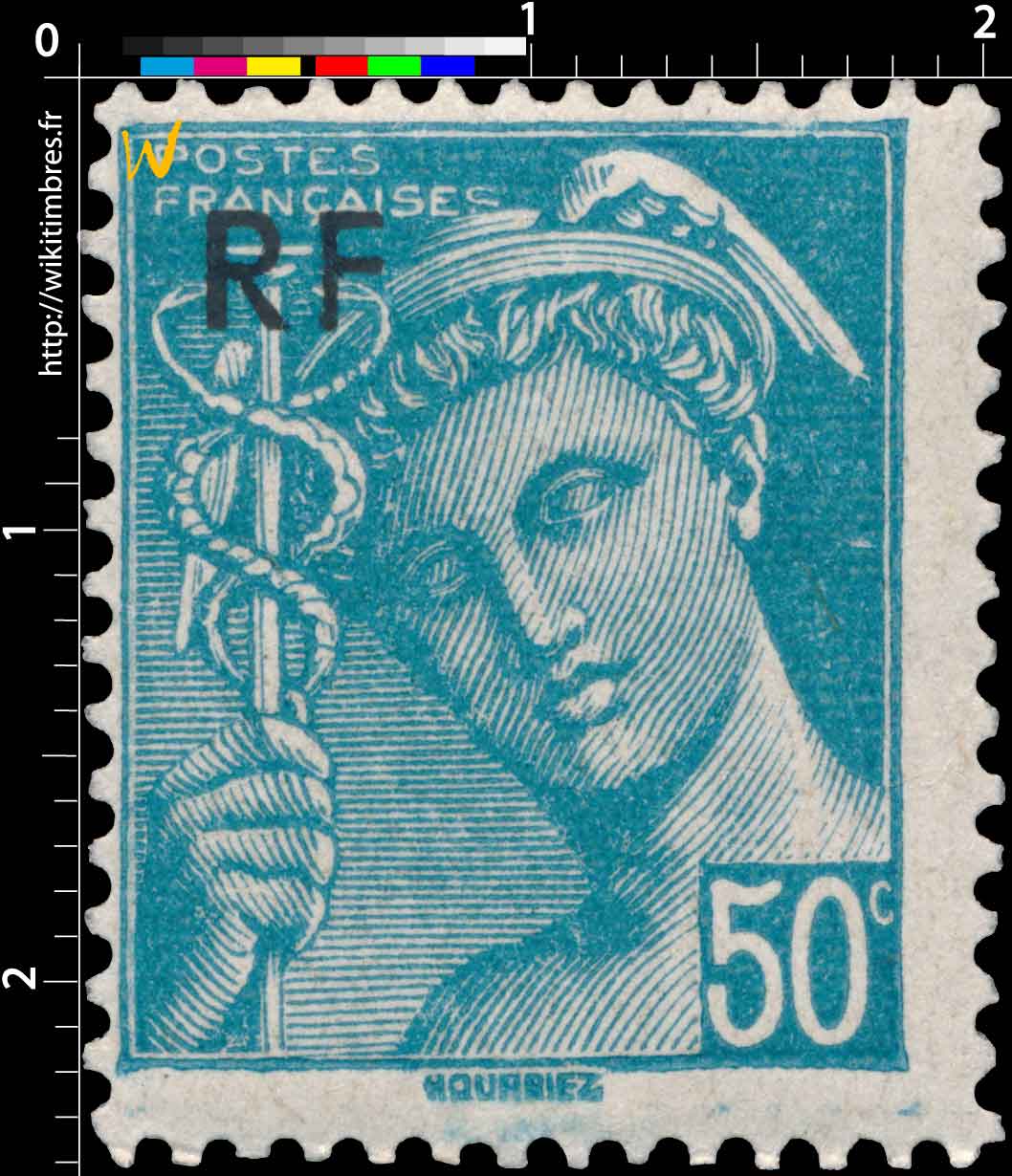 1944 Sans légende particulière - type mercure