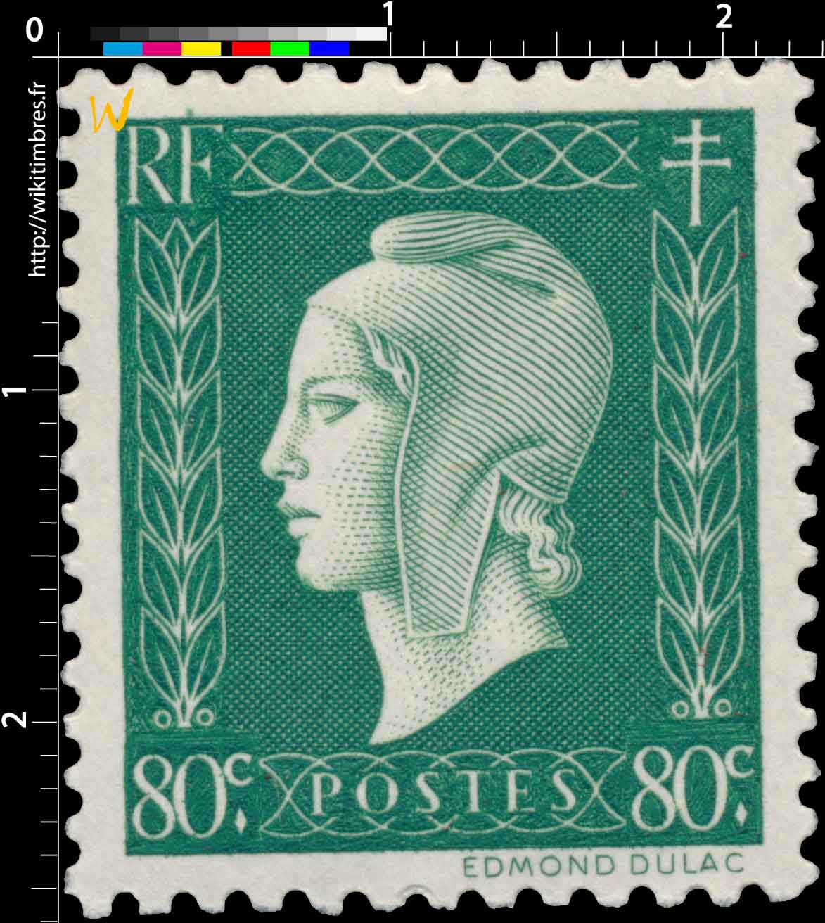 1945 Sans légende particulière - type de Dulac