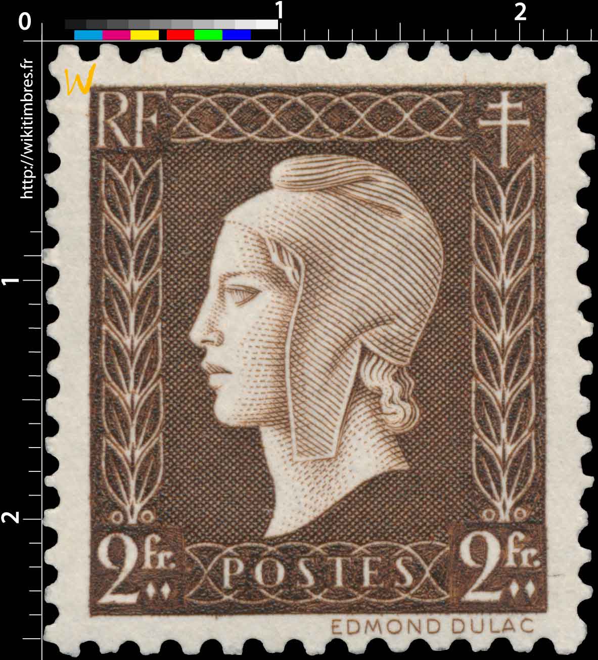 1945 Sans légende particulière - type de Dulac