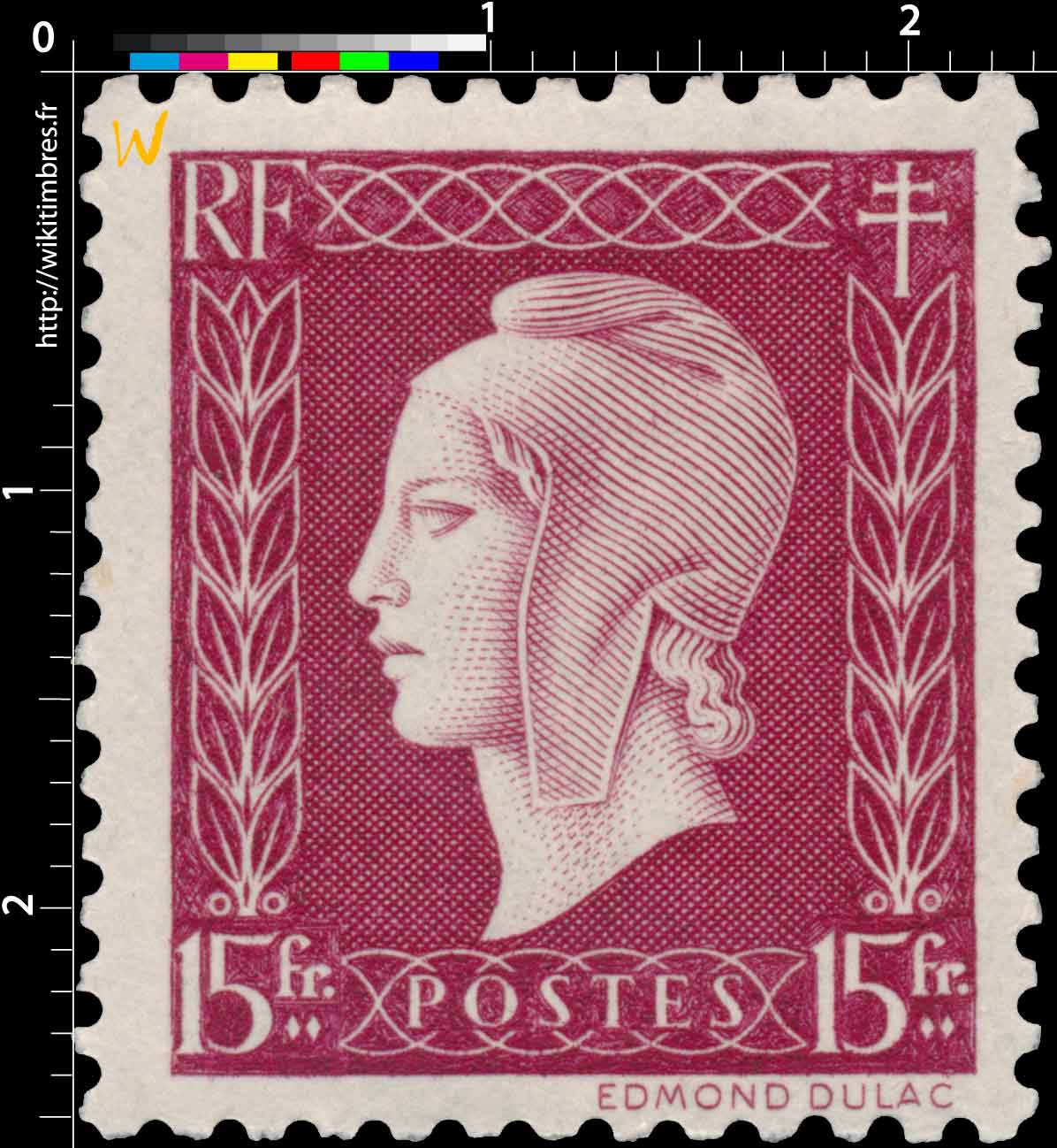 1945 Sans légende particulière - type de Dulac