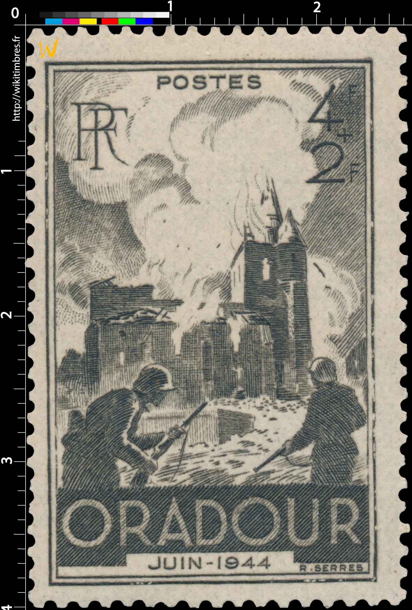 1945 ORADOUR JUIN-1944