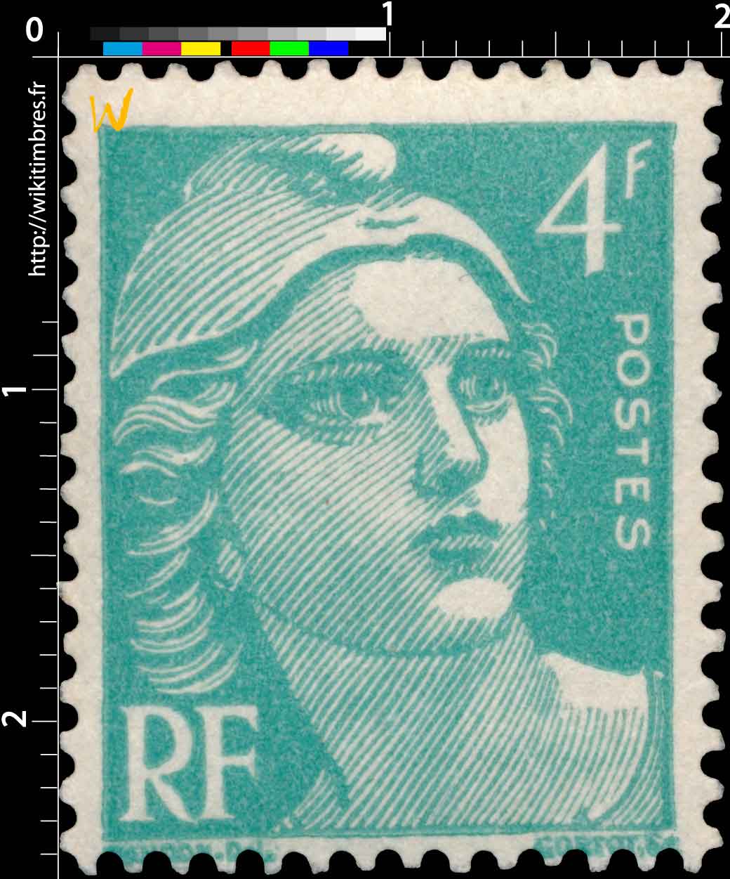 Sans légende particulière - type Gandon